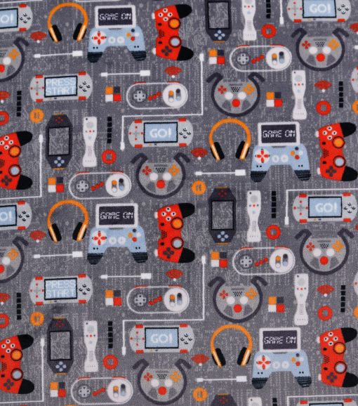 Game On Sew Lush Fleece Fabric