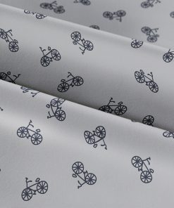 Bicycle Tossed Super Snuggle Flannel Fabric