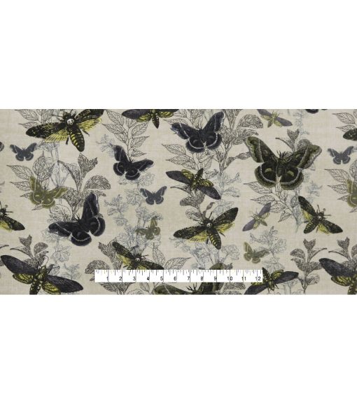 Butterflies Super Snuggle Flannel Fabric - Image 4