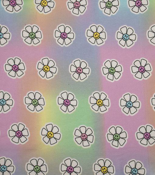 Super Snuggle Happy Daisy Flannel Fabric - Image 2