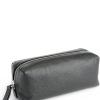 Leather Zippered Travel Utility Bag