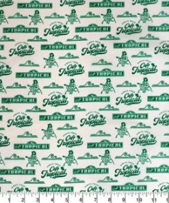 Schitt s Creek Cafe Tropical Cotton Fabric