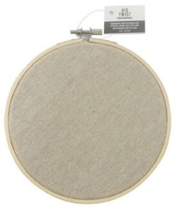 6 Natural Embroidery Hoop by Big Twist