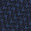 Blue Diagonal Houndstooth Blizzard Fleece Fabric