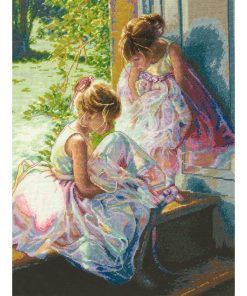 Dimensions 11 x 14 Ballerina Dreams Counted Cross Stitch Kit