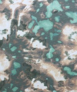 Green   Yellow Tie Dye Super Snuggle Flannel Fabric