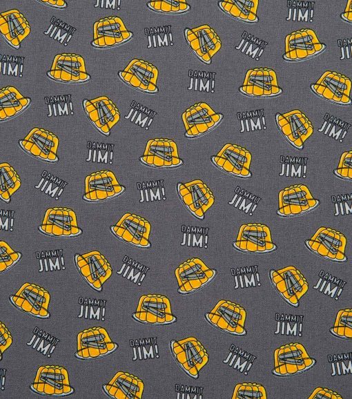 The Office Pranks Stapler Cotton Fabric - Image 2