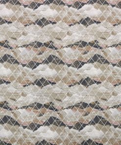 Bohemian Nature Mountain Geo Super Snuggle Flannel Fabric
