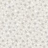 White Packed Snowflakes Christmas Cotton Fabric
