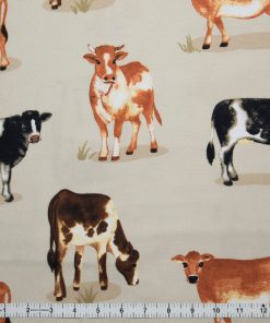 Super Snuggle Cows Flannel Fabric