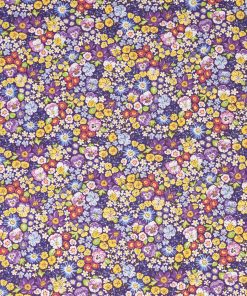 Pansy Floral Cotton Fabric by Keepsake Calico