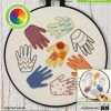 Bucilla 6 Creative Hands Embroidery Kit