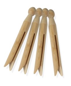 Honey Can Do 4 Round Clothespins 100pk