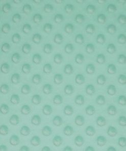 Soft   Minky Small Dot Grayed Jade Fleece Fabric