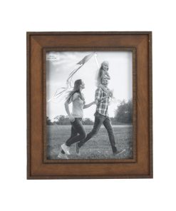 8 x 10 Dual Tone Molded Wood Wall Tabletop Picture Frame by Hudson 43
