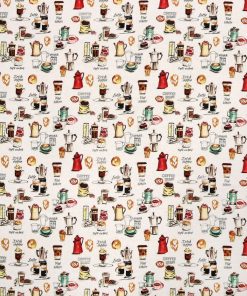 Coffee Super Snuggle Flannel Fabric