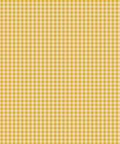 POP! Yellow Check Super Snuggle Flannel Fabric