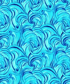 Fabric Traditions Blue Blender Cotton Fabric by Keepsake Calico