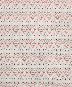 Pink Embroidery Aztec Super Snuggle Flannel Fabric