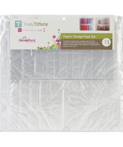 Totally Tiffany 12.5 x 12.5 Scrap Rack Flippin  Storage Pages 3pk