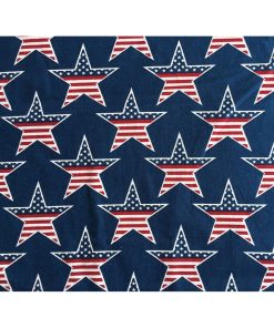 Flag Stars Patriotic Cotton Fabric