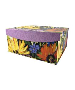 16 Gallery Floral Fliptop Box