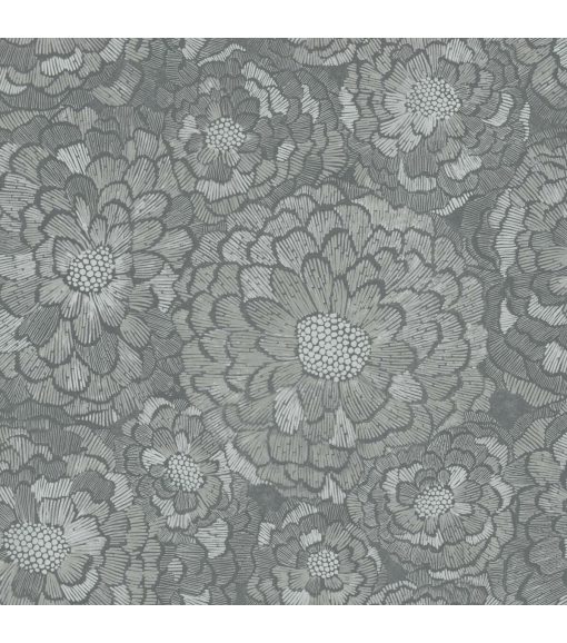 RoomMates Zen Dahlia Peel   Stick Wallpaper