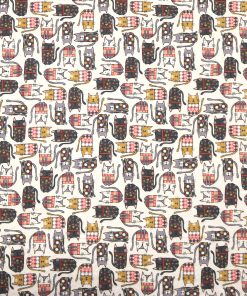 Pattern Trap Cat Super Snuggle Flannel Fabric