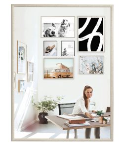 24 x 36 White Bullnose Poster Frame by Place   Time