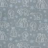 Bears Super Snuggle Flannel Fabric