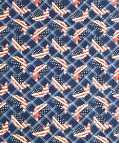 America On Plaid Super Snuggle Flannel Fabric
