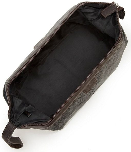 Wide Mouth Leather Travel Kit - Image 3