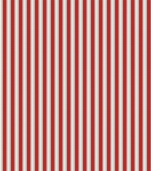 Stripe Red 108 Wide Flannel Fabric