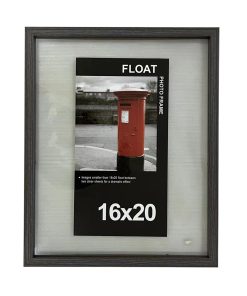 Innovative Home Creations 16 x 20 Gray Wood Float Frame