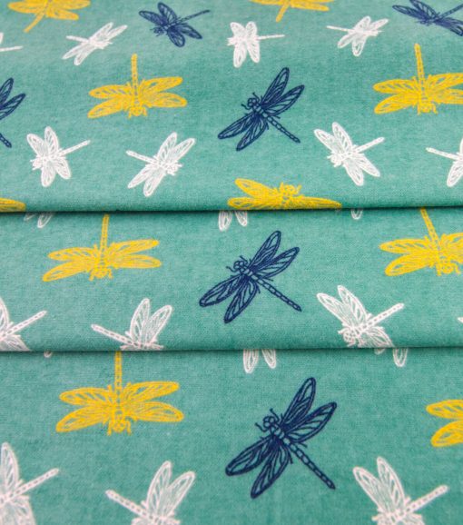Dragonfly Super Snuggle Flannel Fabric - Image 4