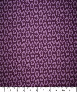 Purple Hawaiian Floral Quilt Cotton Fabric by Quilter s Showcase