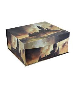 16 Watercolor Castle Fliptop Box by Place   Time