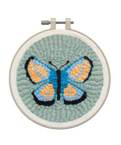 Design Works 6 Butterfly Punch Needle Kit