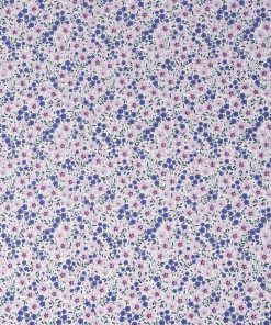 Purple   Blue Flowers Quilt Cotton Fabric by Keepsake Calico