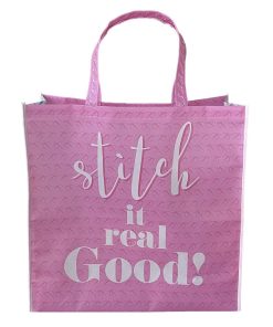 20 Stitch Good Go Green Reusable Tote Bag
