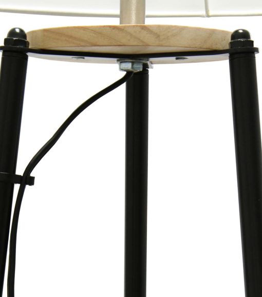 All The Rages 62.5 Shelf Floor Lamp 3 Tier With Fabric Shade - Image 11