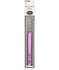 Tulip Etimo Rose Steel Crochet Hook Size 14/.5mm