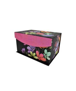 8 Blooms   Damask Fliptop Box by Hudson 43