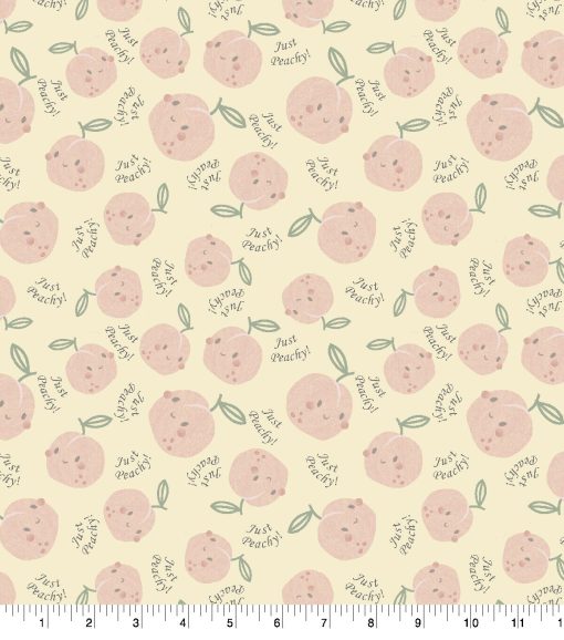 Just Peachy Super Snuggle Flannel Fabric