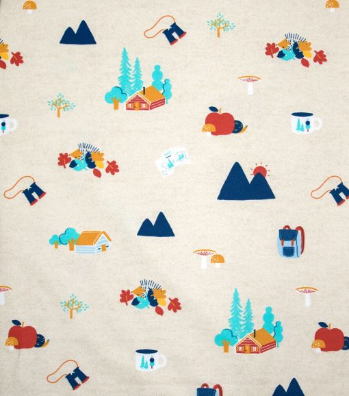 POP! Super Snuggle Camping Flannel Fabric - Image 2