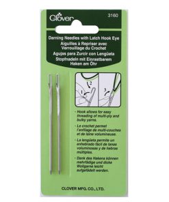 Darning Needles With Latch Hook Eye 2 Pkg
