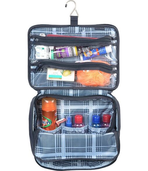 Wally Bags Navy Deluxe Toiletry Bag - Image 2