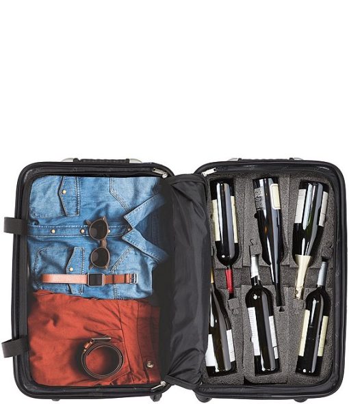 VinGardeValise Grande 12-Bottle Wine Spinner Suitcase - Image 2