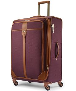 Luxe II Collection Softside Long Journey Expandable Spinner Suitcase