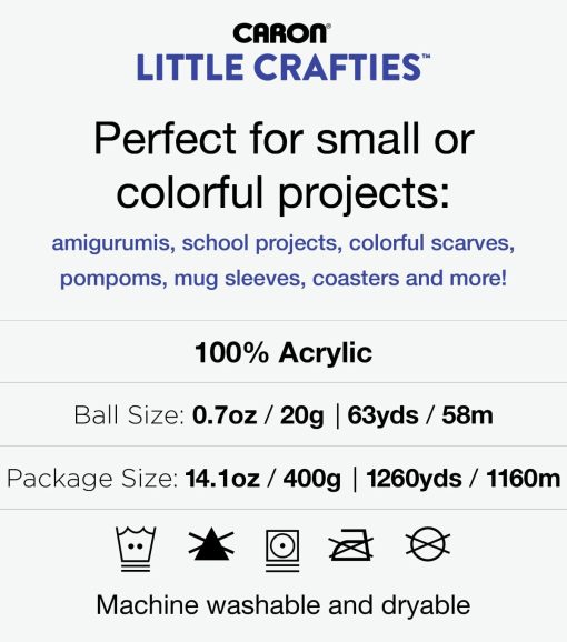 Caron Little Crafties Yarn 20pk - Image 5